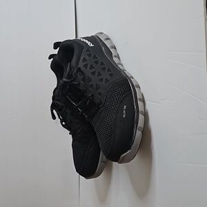 Reebok Alloy Toe Sublite Cushion work Shoe sz unisex W 10 M 8 Black Pre-owned